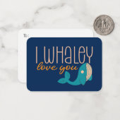 私はあなたを愛しおもしろいているパントキッズバレンタインデー ノートカード (正面/裏面インサイチュ)