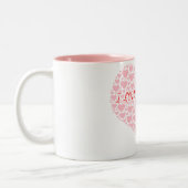 私はあなたを愛していますムグ ツートーンマグカップ (左)