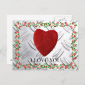 私はあなたを愛しています ポストカード (正面/裏面)