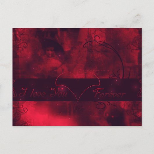 私はあなたを愛しています – 永遠に ポストカード (正面)