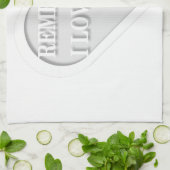 私はあなたを愛していることを覚えている キッチンタオル (折り畳み)