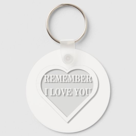 私はあなたを愛していることを覚えている キーホルダー (正面)