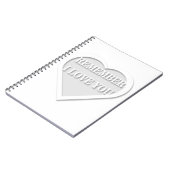 私はあなたを愛していることを覚えている ノートブック (左側)