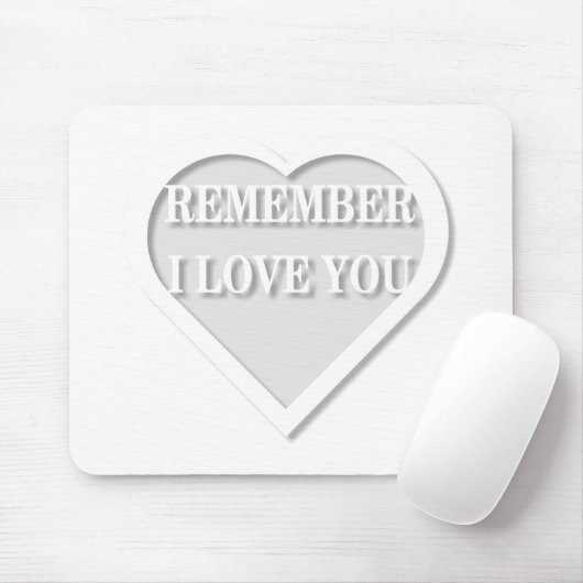 私はあなたを愛していることを覚えている マウスパッド (マウス)