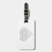 私はあなたを愛していることを覚えている ラゲッジタグ (正面縦)