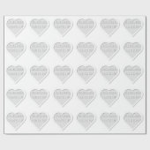 私はあなたを愛していることを覚えている ラッピングペーパー (フラット)