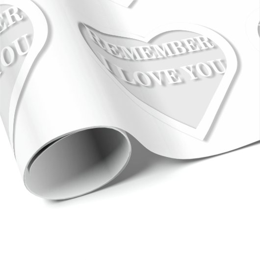 私はあなたを愛していることを覚えている ラッピングペーパー (ロールコーナー)