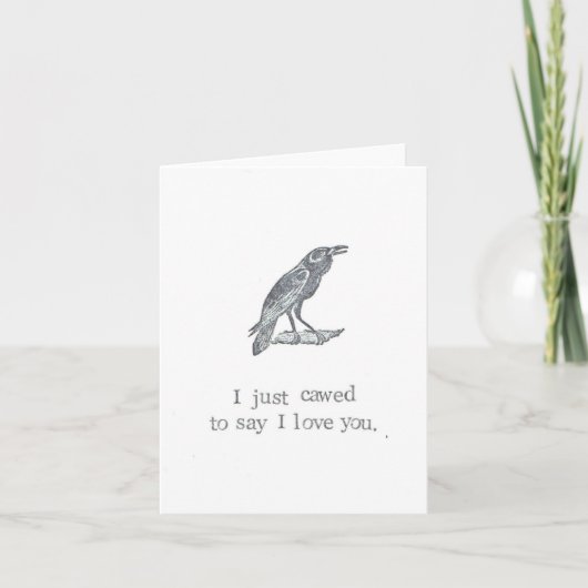 私はあなたを愛していると言いたい カード (正面)