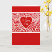 私はあなたを愛しているカード カード (黄色い花)