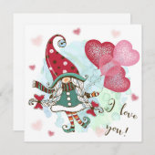 私はあなたを愛しているカード シーズンカード (正面/裏面)