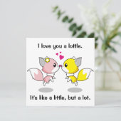 私はあなたを愛しているカード セーブザデート (スタンド正面)