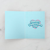 私はあなたを愛しているカード | 二つ折りカード | バレンタイン サンキューカード (内部)