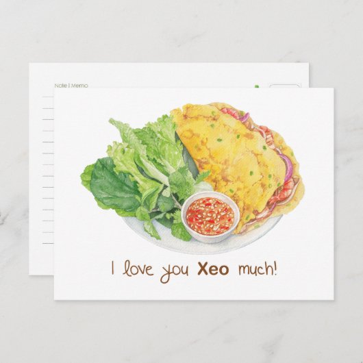 私はあなたを愛しているゼオ多くのカード ポストカード (正面/裏面)