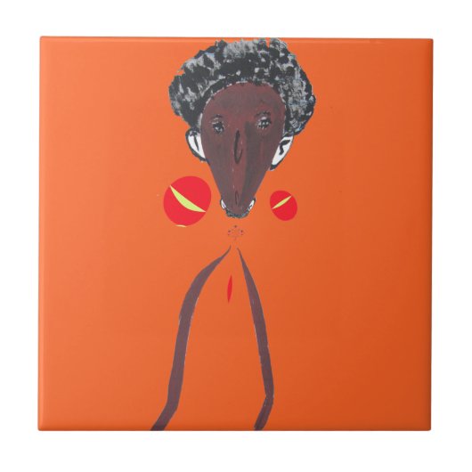 私はあなたを愛しているナクフェンダスワヒリ タイル (正面)