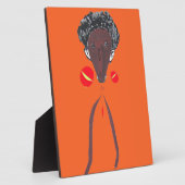 私はあなたを愛しているナクフェンダスワヒリ フォトプラーク (側面)