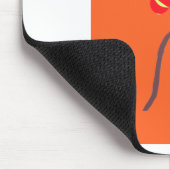 私はあなたを愛しているナクフェンダスワヒリ マウスパッド (コーナー)