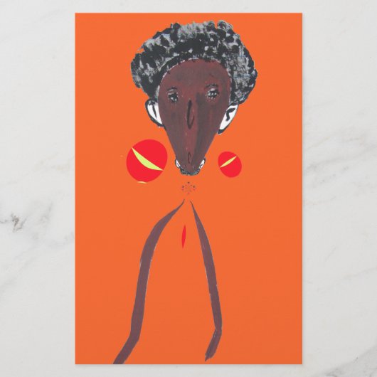 私はあなたを愛しているナクフェンダスワヒリ 便箋 (正面)