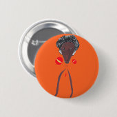 私はあなたを愛しているナクフェンダスワヒリ 缶バッジ (正面&裏面)