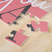 私はあなたを愛しているナナ写真 ジグソーパズル (側面)