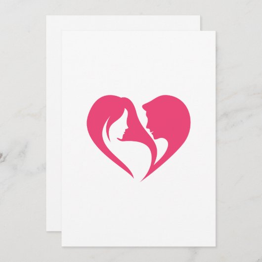 私はあなたを愛しているハート。 シーズンカード (正面/裏面)