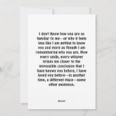 私はあなたを愛しているハート。 シーズンカード (裏面)