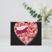 私はあなたを愛しているホリデーギフトカード シーズンポストカード (スタンド正面)