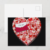 私はあなたを愛しているホリデーギフトカード シーズンポストカード (正面/裏面)