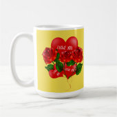 私はあなたを愛しているマグカップ コーヒーマグカップ (左)