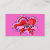 私はあなたを愛している名刺 名刺 (裏面)