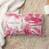 私はあなたを愛している枕 ランバークッション (ブランケット)