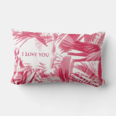 私はあなたを愛している枕 ランバークッション (裏面)