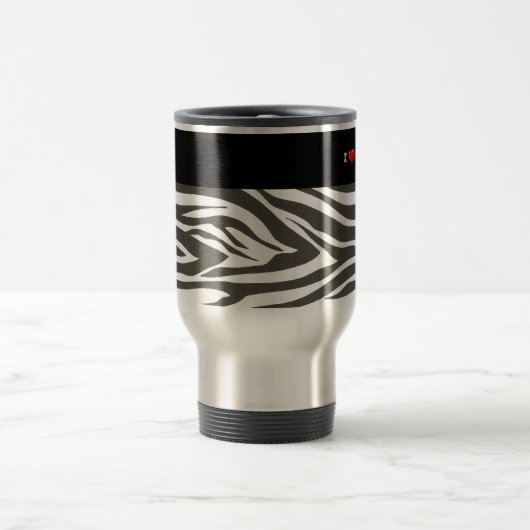 "私はあなたを愛している"まぶしい旅行ギフトマグ トラベルマグ (中央)