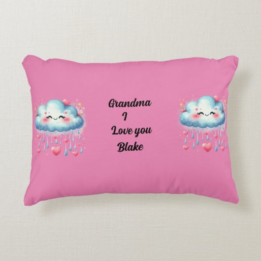 私はあなたを愛している アクセントクッション (正面)