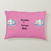 私はあなたを愛している アクセントクッション (裏面)