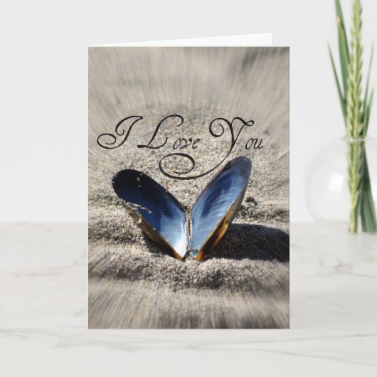 私はあなたを愛している カード (正面)