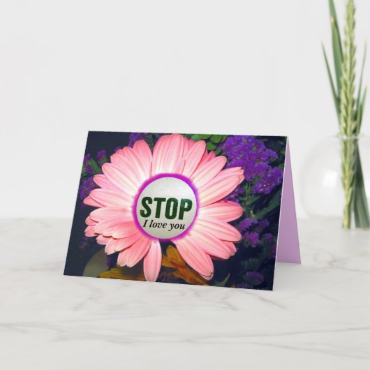 私はあなたを愛している_カード カード (正面)