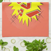 私はあなたを愛している キッチンタオル (折り畳み)