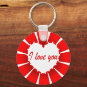 私はあなたを愛している キーホルダー (正面)