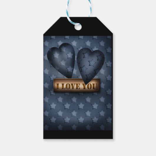 私はあなたを愛している ギフトタグ (正面)