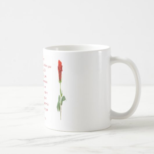 私はあなたを愛している コーヒーマグカップ (右)