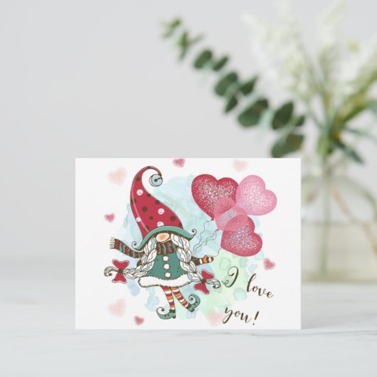 私はあなたを愛している シーズンポストカード (スタンド正面)