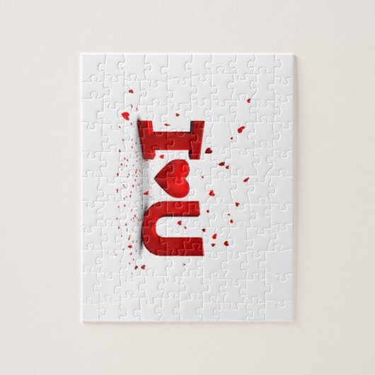 私はあなたを愛している ジグソーパズル (縦)