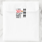 私はあなたを愛している スクエアシール (バッグ)