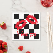 私はあなたを愛している スタンダードカクテルナプキン (インサイチュ)