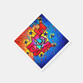 私はあなたを愛している スタンダードカクテルナプキン (角)