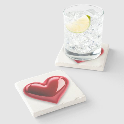 私はあなたを愛している ストーンコースター (横)