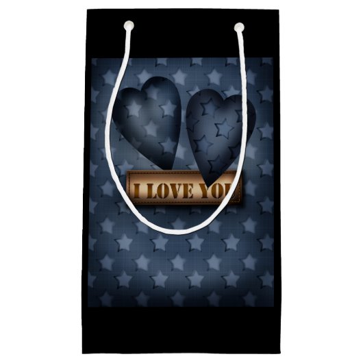 私はあなたを愛している スモールペーパーバッグ (正面)