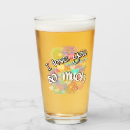 私はあなたを愛している タンブラーグラス