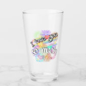 私はあなたを愛している タンブラーグラス (正面)