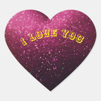 私はあなたを愛している ハートシール